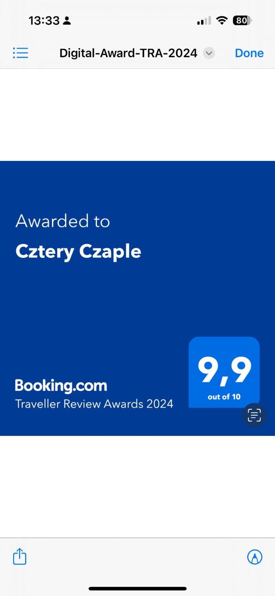 Апартаменти Cztery Czaple Холм Екстер'єр фото